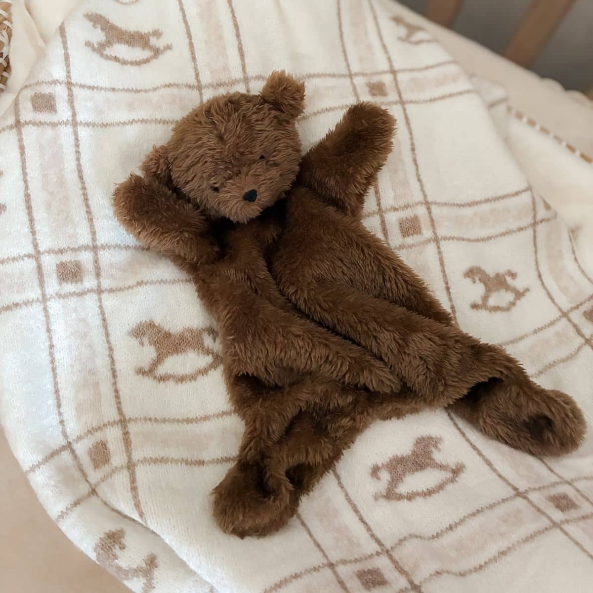 Pop Ya Tot Comforter Toy - Little Ted