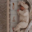 Pop Ya Tot Fitted Cotton Muslin Cot Sheet - Little Cottontail