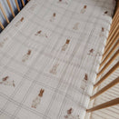 Pop Ya Tot Fitted Cotton Muslin Cot Sheet - Little Cottontail