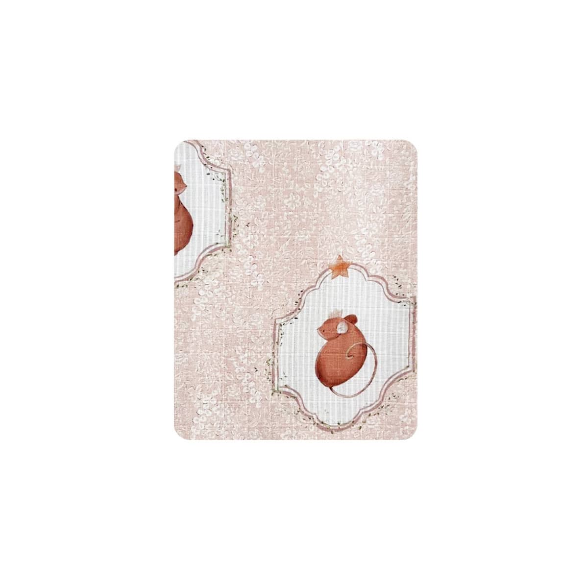 Pop Ya Tot Fitted Cotton Muslin Cot Sheet -Sweet Squeak