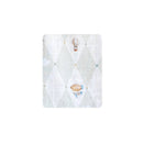 Pop Ya Tot Fitted Cotton Muslin Cot Sheet - Up and Away