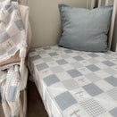 Pop Ya Tot Fitted Cotton Muslin Cot Sheet - Wright Flyer