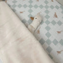 Pop Ya Tot Fur Lined Cot Blanket - Goosey Gander