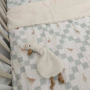 Pop Ya Tot Fur Lined Cot Blanket - Goosey Gander