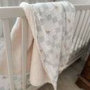 Pop Ya Tot Fur Lined Cot Blanket - Goosey Gander