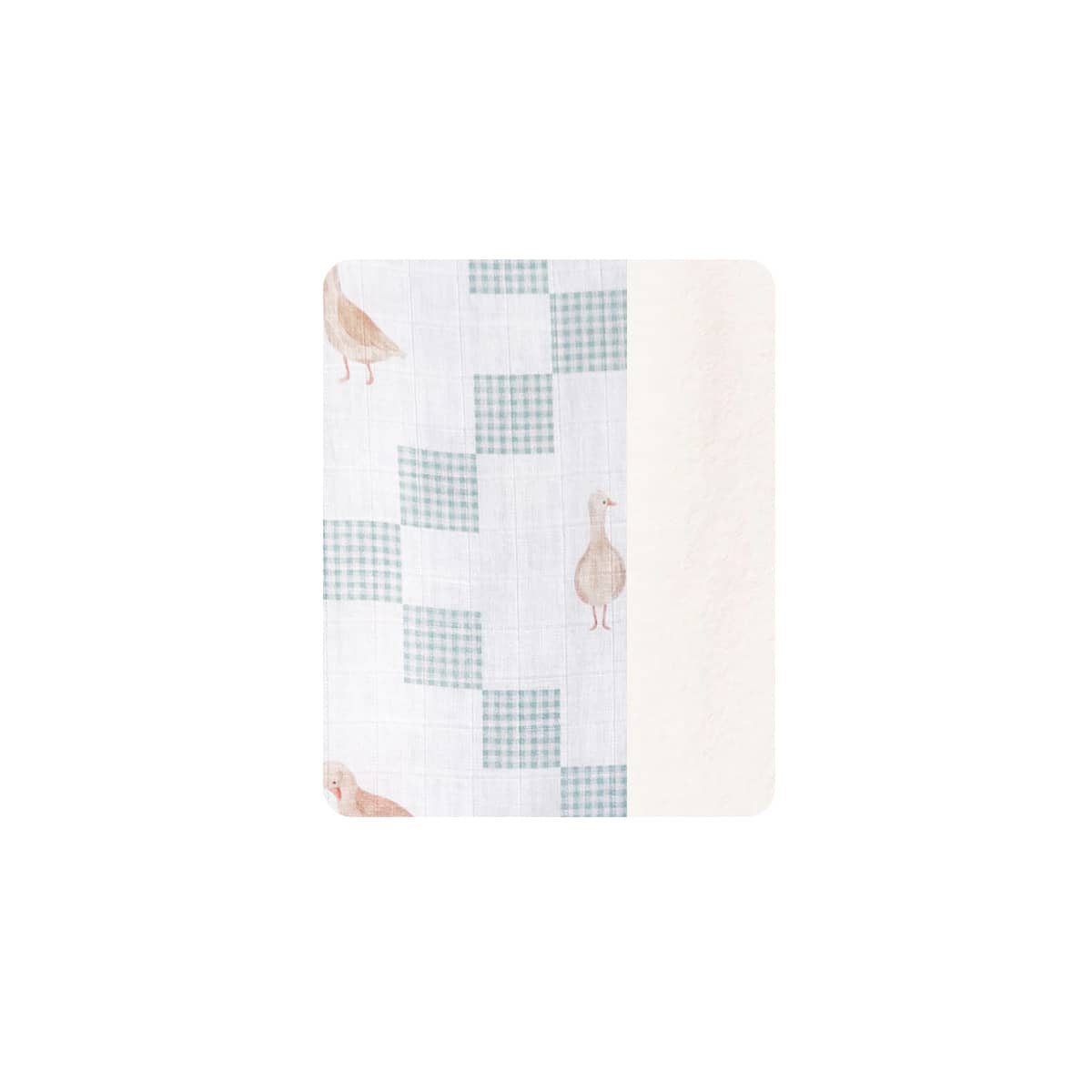 Pop Ya Tot Fur Lined Cot Blanket - Goosey Gander