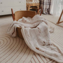 Pop Ya Tot Fur Lined Cot Blanket - Little Cottontail