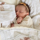 Pop Ya Tot Fur Lined Cot Blanket - Little Cottontail