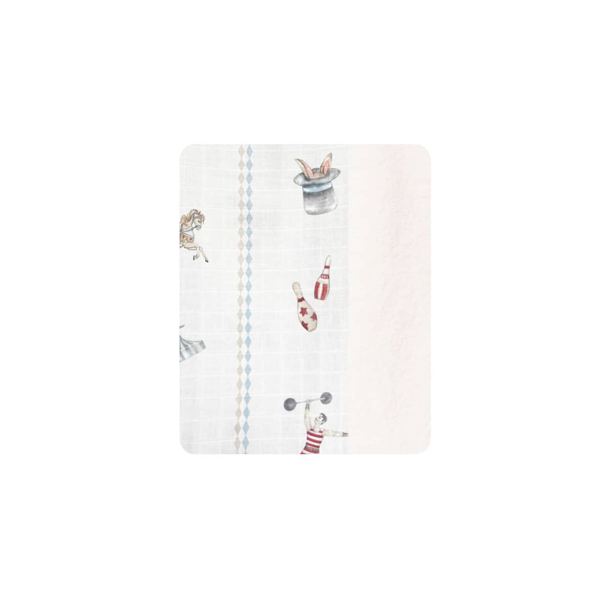 Pop Ya Tot Fur Lined Cot Blanket - Le Cirque
