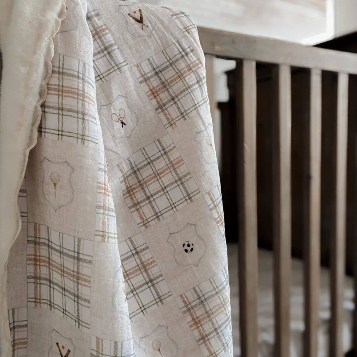 Pop Ya Tot Fur Lined Cot Blanket - Old Sport