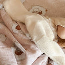 Pop Ya Tot Fur Lined Cot Blanket - Sweet Squeak