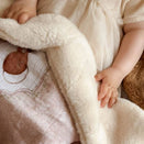 Pop Ya Tot Fur Lined Cot Blanket - Sweet Squeak