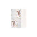 Pop Ya Tot Fur Lined Cot Blanket - Ted & Duck