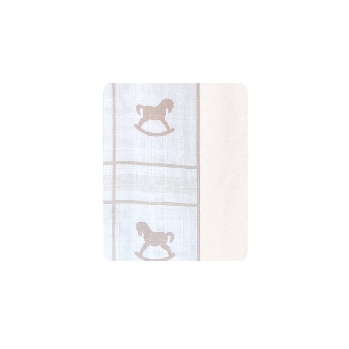 Pop Ya Tot Fur Lined Cot Blanket - The Rocking Horse