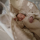 Pop Ya Tot Knitted Blanket - Little Ted