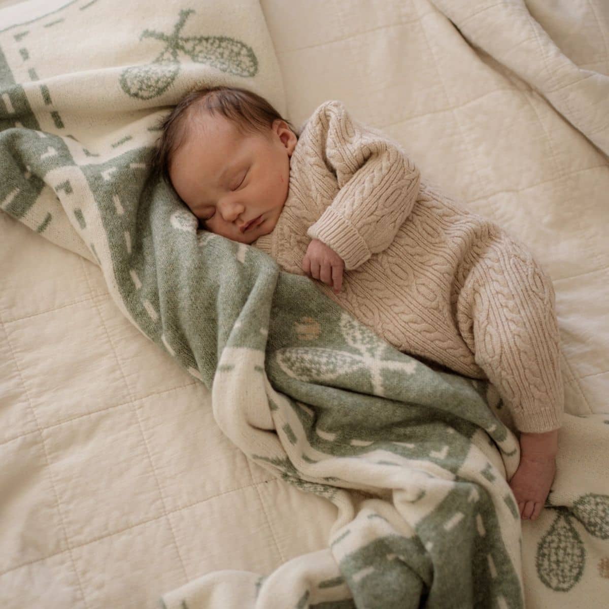 Pop Ya Tot Knitted Blanket - Old Sport