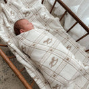 Pop Ya Tot Knitted Blanket - Rocking Horse