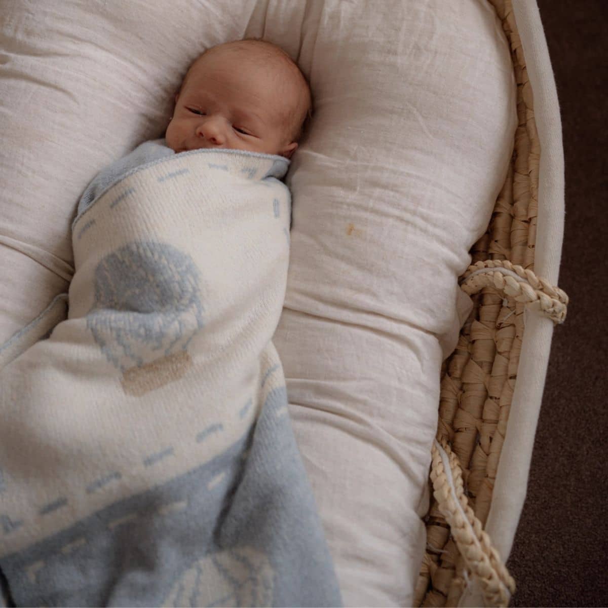 Pop Ya Tot Knitted Blanket - Up and Away