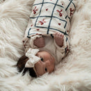 Pop Ya Tot Organic Cotton Swaddle Wrap - Bow Peep