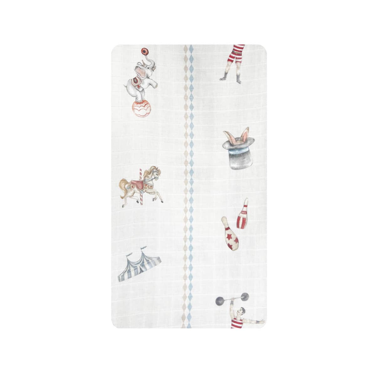 Pop Ya Tot Organic Cotton Swaddle Wrap - Le Cirque
