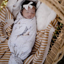 Pop Ya Tot Organic Cotton Swaddle Wrap - Nightingale