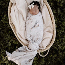 Pop Ya Tot Organic Cotton Swaddle Wrap - Nightingale