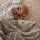 Pop Ya Tot Organic Cotton Swaddle Wrap - Old Sport