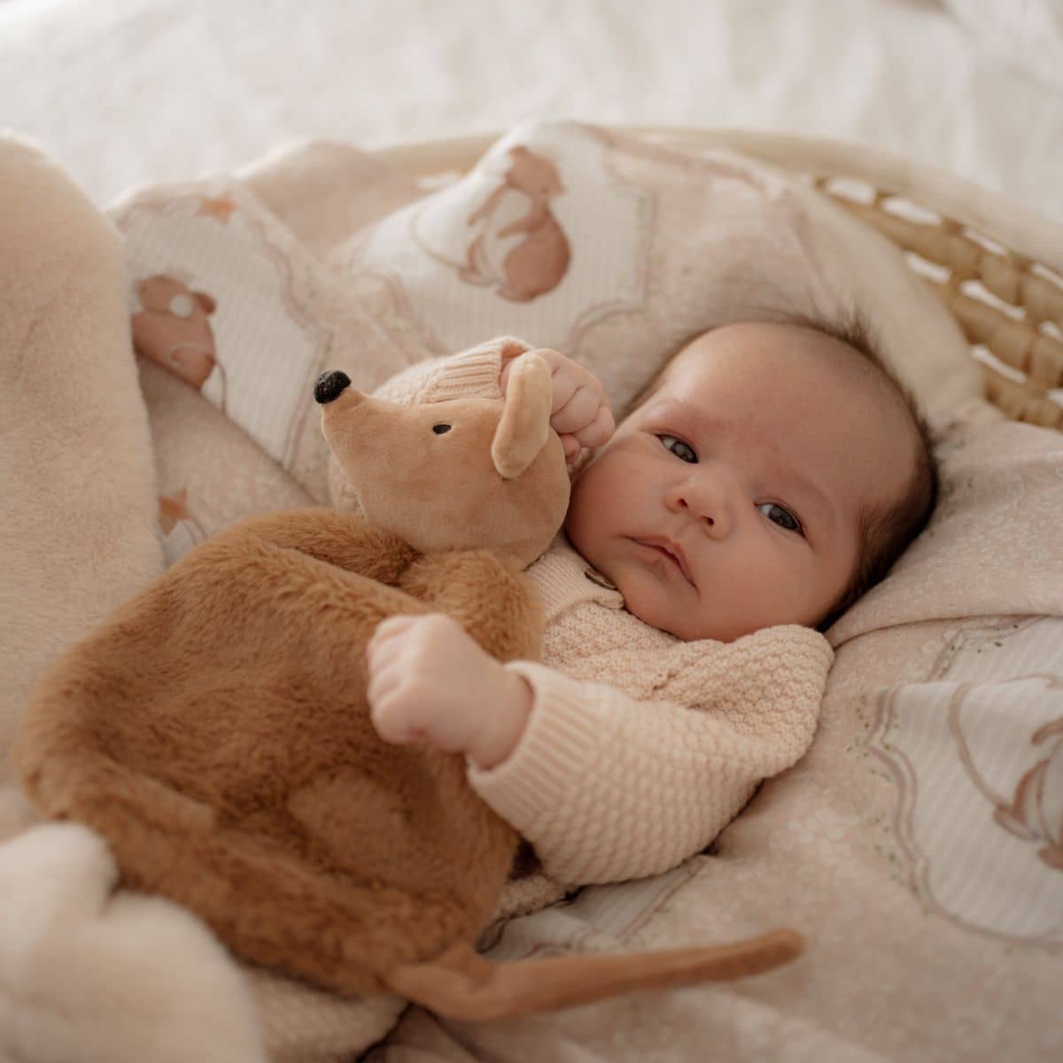 Pop Ya Tot Organic Cotton Swaddle Wrap - Sweet Squeak