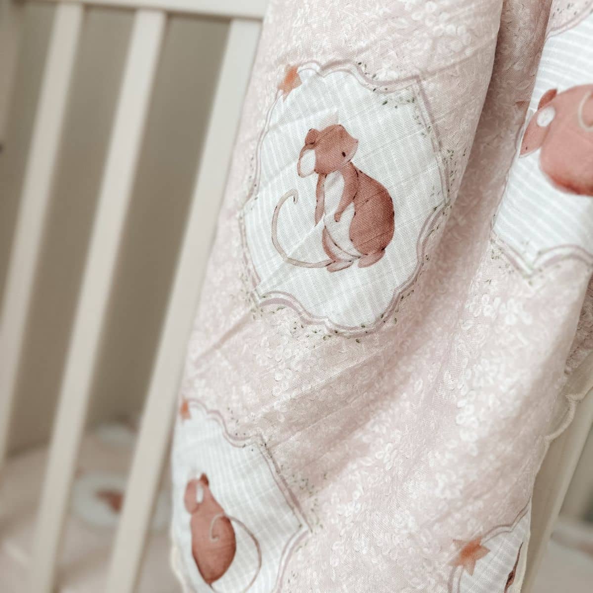 Pop Ya Tot Organic Cotton Swaddle Wrap - Sweet Squeak