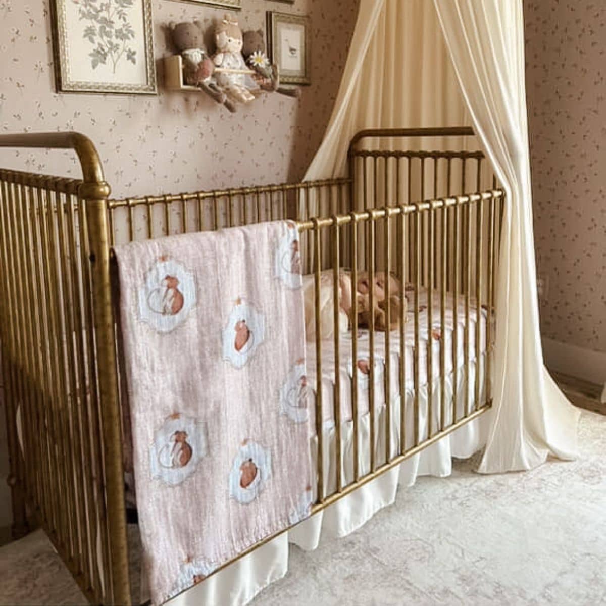 Pop Ya Tot Organic Cotton Swaddle Wrap - Sweet Squeak