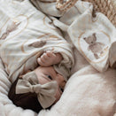 Pop Ya Tot Organic Cotton Swaddle Wrap - Ted & Duck