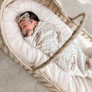 Pop Ya Tot Organic Cotton Swaddle Wrap - Ted & Duck