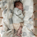 Pop Ya Tot Organic Cotton Swaddle Wrap - Wright Flyer