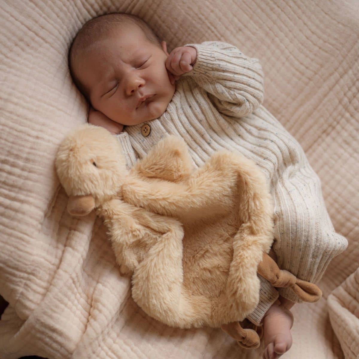 Pop Ya Tot Comforter Toy - Quacks the Duck