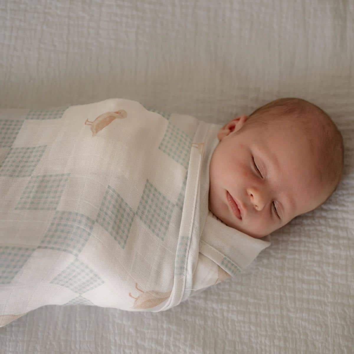Pop Ya Tot Organic Cotton Swaddle Wrap - Goosey Gander