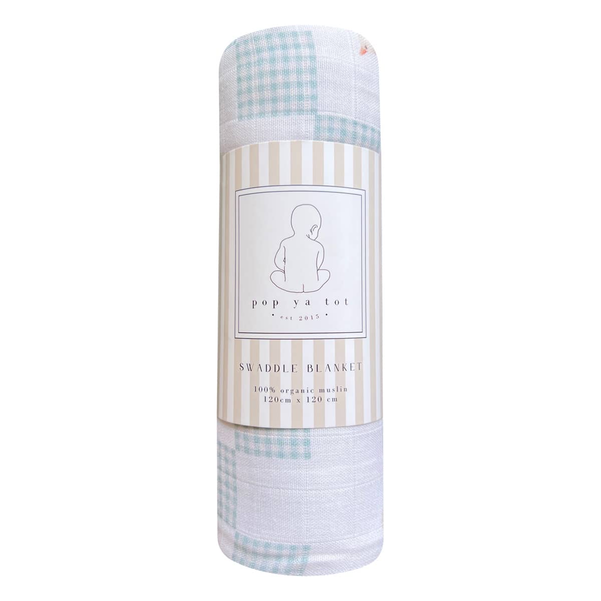 Pop Ya Tot Organic Cotton Swaddle Wrap - Goosey Gander