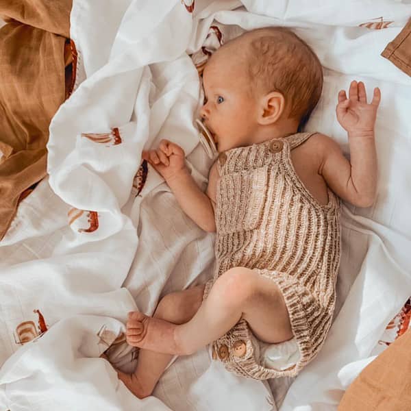 Pop Ya Tot Organic Cotton Swaddle Wrap - Oh the Vikings