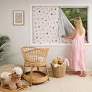 Porta Fox Cut to Size Blackout Blind - Indie Love Hearts