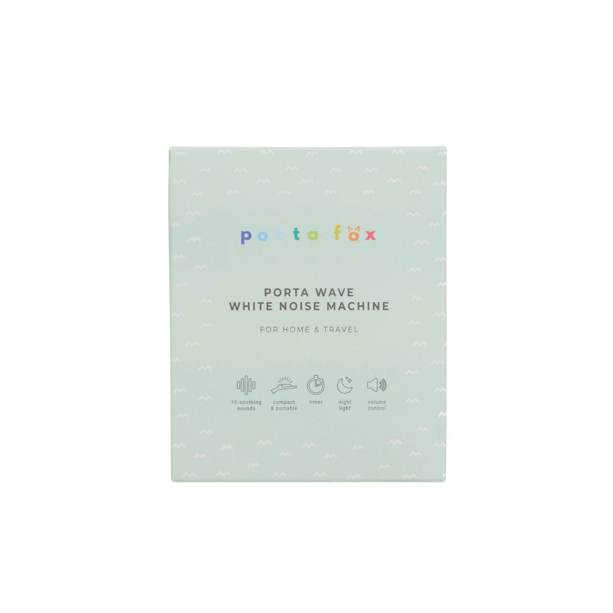 Porta Fox Portable White Noise Machine - Mint Green