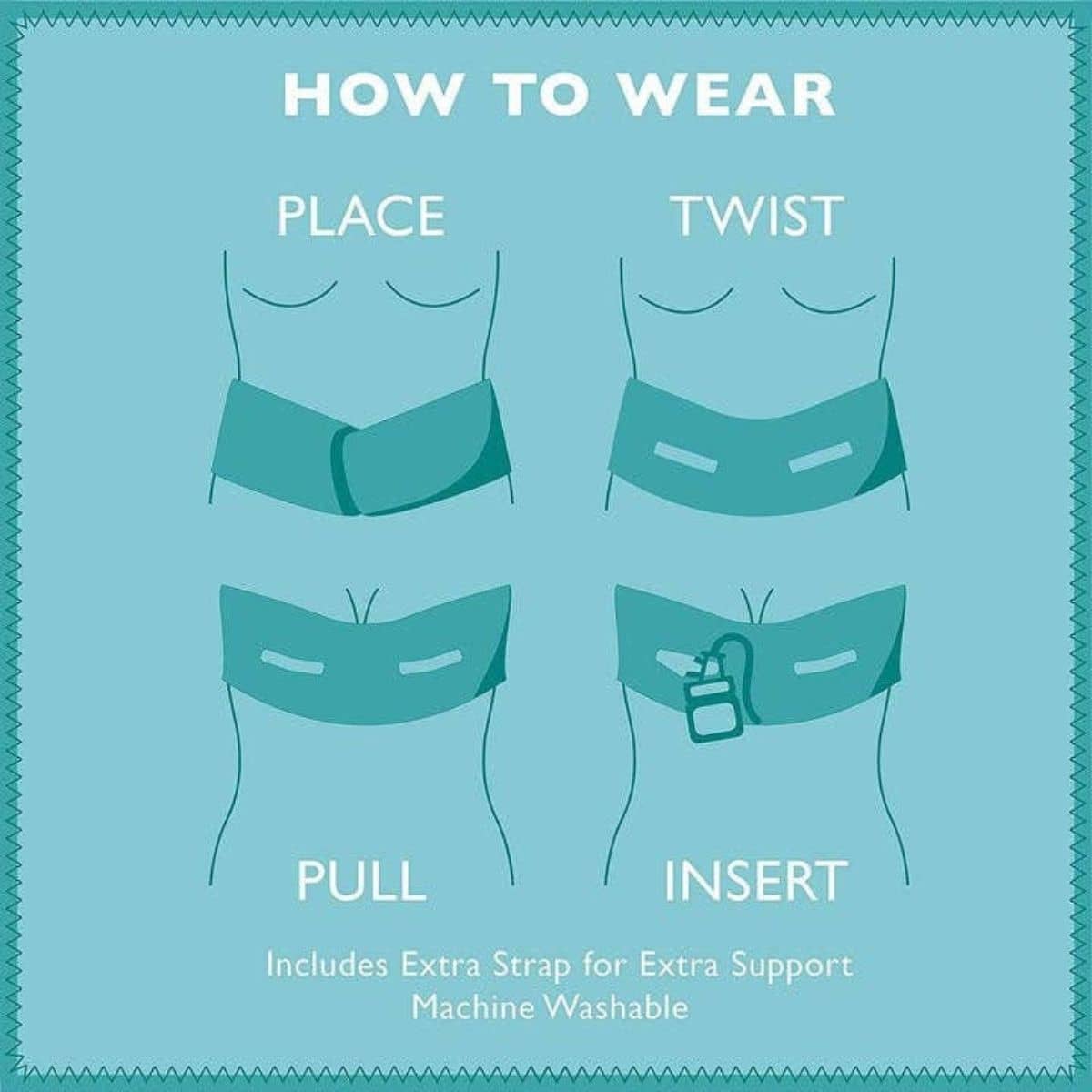 Pump Strap Hands Free Pumping and Nursing Bra
