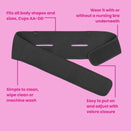 Pump Strap Hands Free Pumping and Nursing Bra