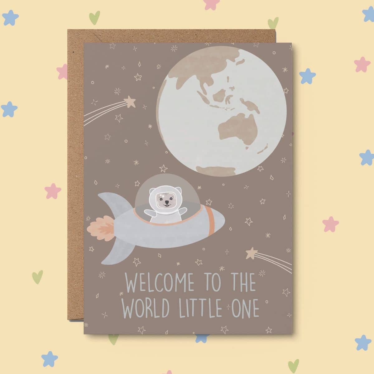 Quokka the Rocker - Greeting Card - Welcome to the World Little One