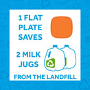 Re-Play Recycled Flat Plate