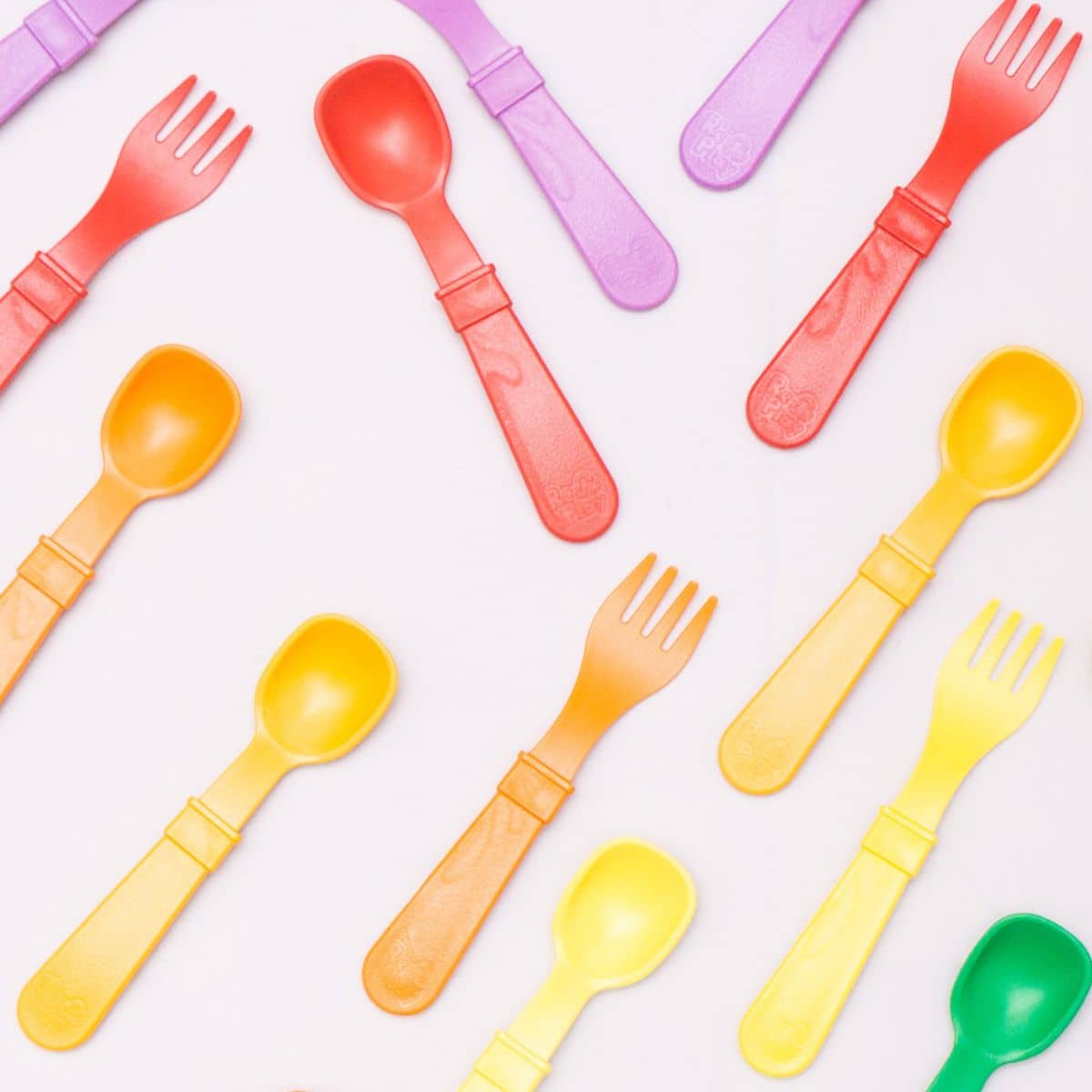 Re-Play Recycled Fork and Spoon Set
