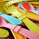 Re-Play Recycled Fork and Spoon Set