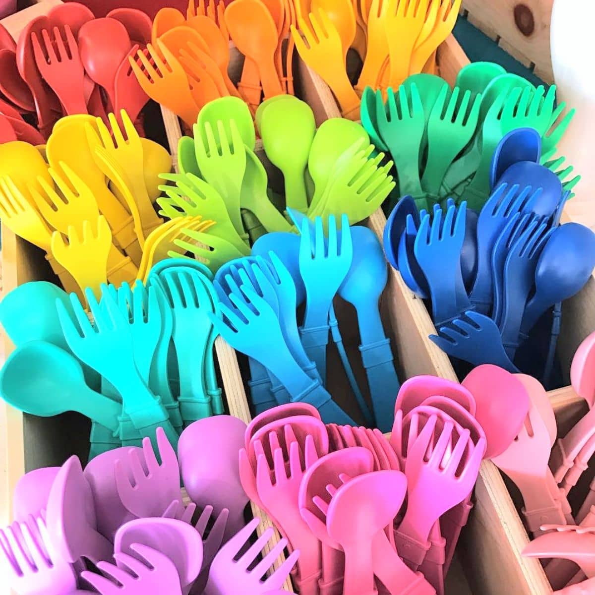 Re-Play Recycled Fork and Spoon Set
