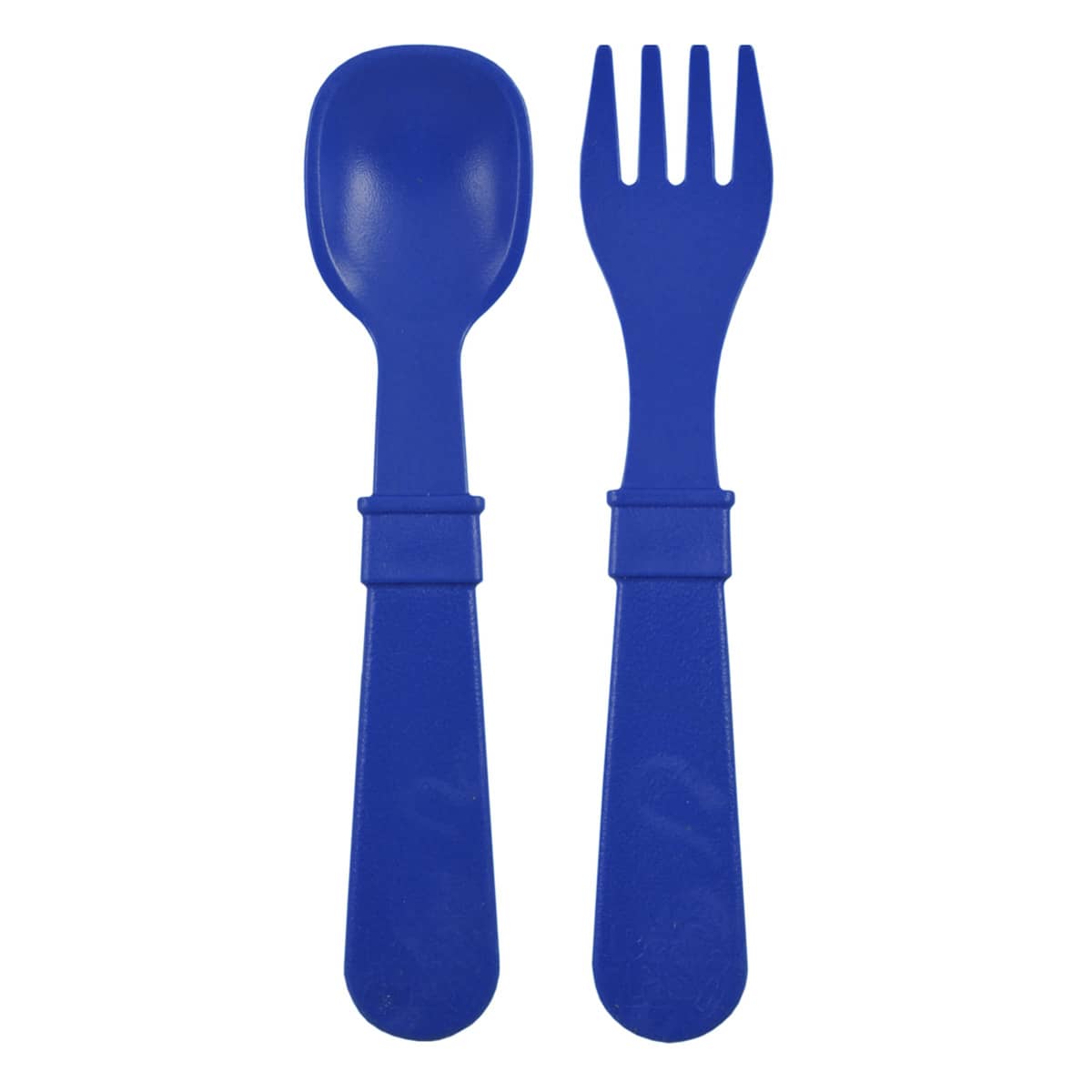 Re-Play Recycled Fork and Spoon Set - Navy Blue