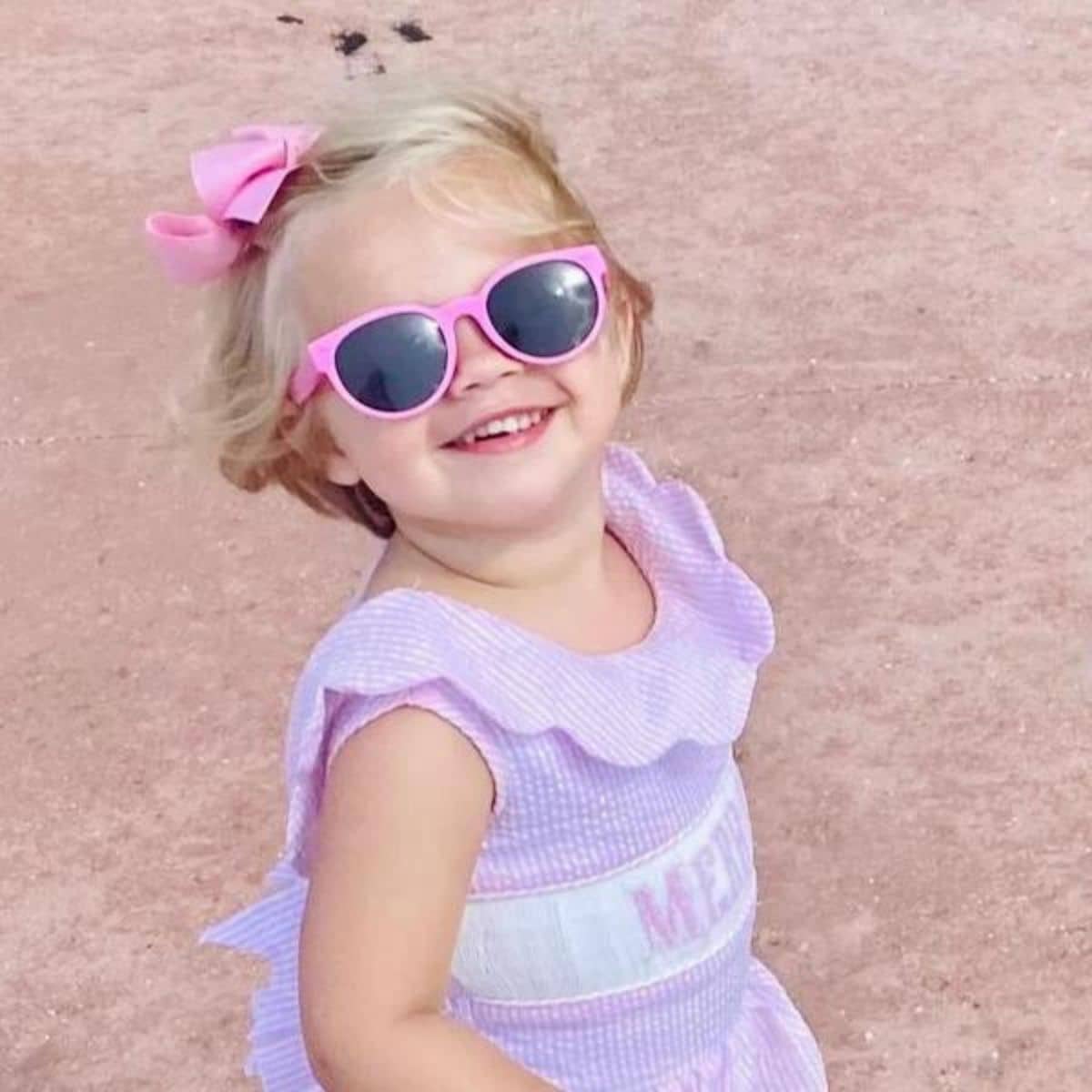 Ro.Sham.Bo Round Baby Shades - Polarised - Popple Light Pink
