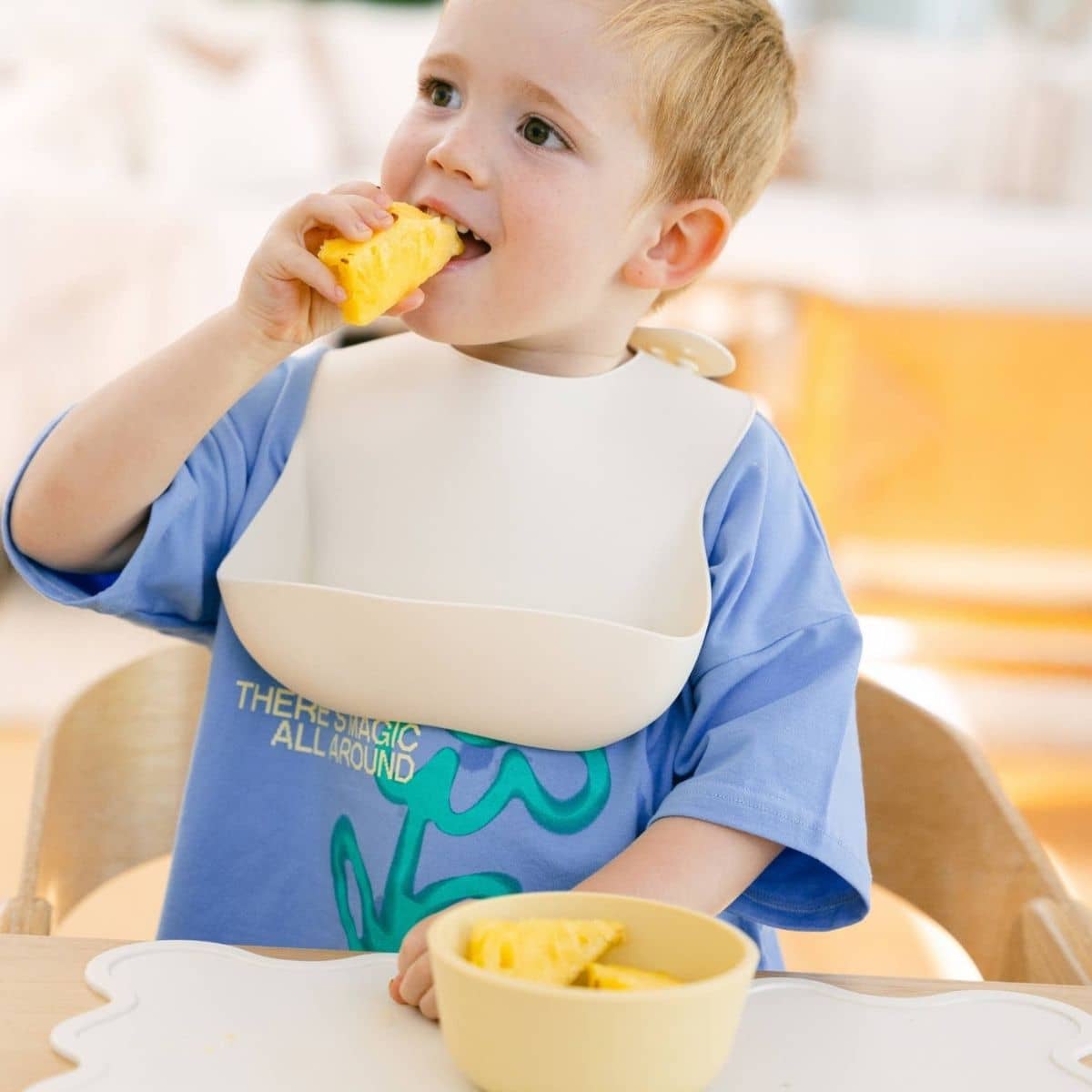 Rommer Silicone Bib - Crème
