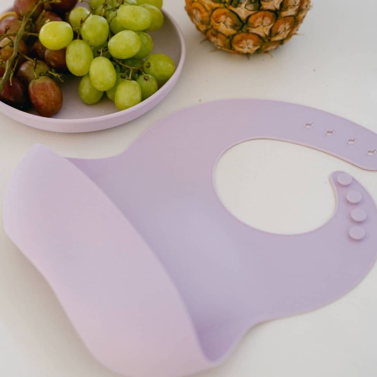 Rommer Silicone Bib - Lilac